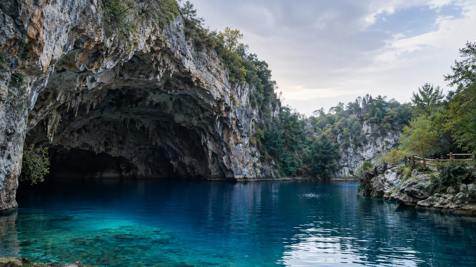 Grottes de Melissani et de Drogarati